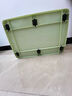 清野の木 衣物收纳箱特大号塑料整理箱110L绿色 1个装 带轮 实拍图