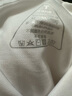 拇指白小T短袖polo衫男士春夏透气商务休闲翻领白小丅 皓白 XL  实拍图