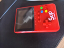 掌上游戏机sup新款连电视俄罗斯方块儿童怀旧大屏FC玛丽双人家用马里奥带手柄玩具迷你掌机童年 红色 【单人款500游戏】4K柔光护眼-3米AV线 实拍图