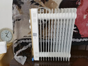 美的（Midea）【金缕衣】取暖器家用/电暖器/电暖气/加湿烘衣/13片全屋大面积取暖器/电热油汀取暖器NY2213-18GW 实拍图