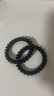 TELETIES美国进口发圈电话线2条(经典黑L款)发绳头绳泰莉圈高弹皮筋 L-001 实拍图