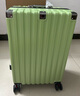 啄木鸟行李箱铝框结实耐用合金拉杆箱大容量轻便旅行箱加厚可登机密码箱 牛油果绿 -双封闭内里+便携挂钩 24英寸 【减震刹车轮+TSA密码锁】 实拍图