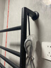 科勒（KOHLER）小号电热毛巾架家用卫生间浴巾架浴室智能浴室加热发热毛巾烘干架 29355T-S-7雾面黑上出线 实拍图