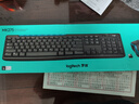罗技（Logitech）MK275 键鼠套装 无线键鼠套装 办公键鼠套装 全尺寸 商务键鼠套装 带无线2.4G接收器 黑蓝色 实拍图