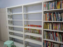 豫正豫正家用学生现代简约书籍馆多层落地置物架钢制简易图书馆书架 珍珠白单面六层2米高0.8m长副架 实拍图