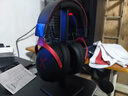 迈从（MCHOSE）V9 Pro游戏耳机头戴式电竞电脑耳机三角洲行动fps吃鸡听声辨位电竞芯片声卡7.1声道无线蓝牙有线 【V9 Pro 无线7.1版】53mm大动圈-黑红 实拍图