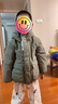 优衣库童装男童女童高性能复合连帽外套/保暖厚衣服473309 55 青绿色 120 实拍图