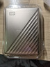 西部数据（WD）4TB 移动硬盘type-c Ultra系列 2.5英寸 金 机械硬盘 笔记本电脑外接加密兼容Mac 大容量家庭存储 实拍图