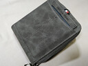 蔻一（Cnoles）钱包男士短款拉链皮套钱夹多卡位证件零钱包男生日新年礼物送老公 实拍图