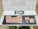 阿斯盾（AUSDOM）HOLA111无线机械键盘鼠标套装一带二多键无冲低延时办公游戏女生高颜值机械键鼠套装黑粉 实拍图