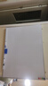 得力白板写字板 黑板家用90*120cm 实心纤维板芯 磁性办公教学白板悬挂白板 写字板黑板白板33468 实拍图