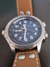 汉米尔顿（Hamilton）手表男士机械表瑞表 卡其航空超越风速双历45蓝盘皮带手表男款 实拍图