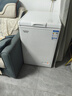 澳柯玛（AUCMA）100升家用减霜小冰柜母乳小型冷柜冷藏柜冷冻柜卧式顶开门冰箱一级能效 BC/BD-100H 国家补贴20% 实拍图
