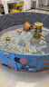 活石（LIVING STONES）儿童沙池玩具套装在家玩仿瓷沙子玩具男孩0-3岁宝宝围栏生日礼物 实拍图