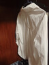UR2025冬季新款女装简约通勤气质风长袖开襟衬衫UWB250002 本白 S 实拍图