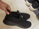 回力官方 男鞋秋冬季软底运动鞋男黑色厚网跑步鞋子男百搭透气休闲鞋 全黑/0333【厚网主推】 43 实拍图