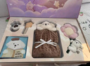 澳贝（auby）新生儿见面礼盒实用婴儿玩具豆豆毯布书摇铃床挂安抚玩偶满月礼物 实拍图
