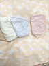 京东京造4条装女士内裤女纯棉桑蚕丝抑菌底裆少女三角内裤女中腰 M 实拍图