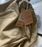 新潮代单肩包男帆布休闲斜挎包复古多功能大学生运动健身包大容量旅行包 1078卡其色【设独立鞋仓】 实拍图