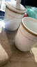 MULTIPOTENT茶杯2个陶瓷盖杯320ml商务会议办公茶杯宾馆酒店2#黄金线条杯 实拍图