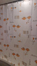 优尊浴室浴帘布防水防霉遮挡门帘窗帘挂帘卫生间保暖隔帘子拉帘免打孔伸缩杆洗澡间加厚挡水帘子沐浴间拉帘 单帘180宽*180高+环 实拍图