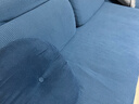 艾薇 沙发套罩四季沙发垫坐垫套全包贵妃椅套宽90-110长155-185西湖蓝 实拍图