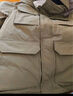 优衣库男装女装高级保暖羽绒茄克冰雪羽绒户外连帽外套477136 56 橄榄色 S /165/84A 实拍图