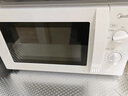 美的（Midea）家用微波炉 20升小型快捷 360度转盘加热 易清洁内胆 211A旋钮操控高温杀菌(M1-L213B) 经典款 20L旋转加热 实拍图