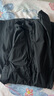 优衣库女装尼龙连衣裙/7分袖裙子480632 09 黑色 M /160/84A 实拍图