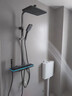 TOTO淋浴花洒套装精铜主体龙头增压花洒全套花洒喷头浴室淋浴器 T666-枪灰色【恒温款】 实拍图