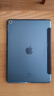 毕亚兹 适用2021年9/8/7代 ipad10.2英寸保护套 苹果平板电脑三折支架智能休眠防摔保护壳 PB179藏青蓝 实拍图