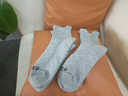 特步专业运动款男袜减震防滑耐磨男士袜子马拉松透气吸汗篮球中筒袜 3灰【耐磨毛巾底】3双 均码 实拍图