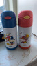 膳魔师（THERMOS）保温杯304不锈钢成人儿童学生吸管水杯子 魔法师系列FFI红色360ml 实拍图