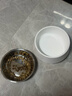 HELLOJOY不锈钢宠物食盆狗碗猫狗碗食盆水粮两用宠物碗喂食器 白色 实拍图