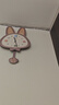 LZJV法式中古风表钟挂墙客厅猫咪餐桌时钟静音创意免打孔房间装饰钟表 【猫咪】-B款 宽35*高60cm(UV精雕+晶瓷工艺) 实拍图