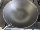 张小泉无涂层中华爆炒锅精铁锅捶纹锅底燃气专用款30cm C30820300 实拍图