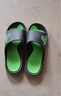 回力运动拖鞋男浴室内户外不易滑厚底凉拖鞋HL39391黑绿色43-44码 实拍图