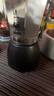 比乐蒂（Bialetti）【官方正品】摩卡壶 双阀高压手冲咖啡壶意式浓缩手动咖啡机送礼 4杯份+4.0电陶炉(深空灰) 170ml 实拍图