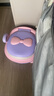 好孩子（gb）坐便器儿童马桶女宝宝座便凳小马桶1-6岁便盆女孩婴儿如厕所神器 粉紫* 时尚设计*PU软垫 实拍图