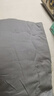南极人A类抗菌可机洗纤维夏凉被子 单人夏季空调薄被150*200cm皎月灰 实拍图