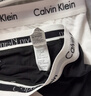 Calvin Klein内衣男士三条装循环提花腰边ck舒适纯色棉质微弹贴身三角内裤男 998-太空黑/椰青灰/月光白 3条 L 实拍图