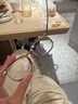 依视路（ESSILOR） 钻晶系列高清耐磨防蓝光近视超薄镜片专业配度数眼镜架男女镜框 TR90-全框-1069BR-茶色 镜框+依视路A4防蓝光1.60现片 实拍图