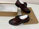 七匹狼皮鞋男士休闲鞋不闷脚高档真牛皮布洛克结婚办公雕花商务正装皮鞋 棕色 41 实拍图