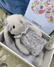 伽百利（Gabriel）毛绒玩偶可爱花耳兔娃娃玩具节日礼物生日礼物送女生送孩子 W1813C小可爱 浅灰礼盒款 30cm 实拍图