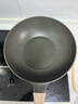 九阳（Joyoung）黑金麦饭石色不粘炒菜锅家用不粘炒锅燃气电磁炉通用 30cm 实拍图