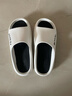 回力居家男士拖鞋室外穿四季防滑臭沙滩凉拖鞋HL02331白黑色42-43码 实拍图