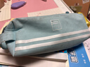 得力(deli)大容量多层笔袋 手提式铅笔盒/多功能牛津布铅笔收纳袋 冰蓝开学必备 实拍图