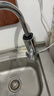 奥克斯（AUX）电热水龙头热水器加热水龙头快速热水变频恒温厨房下进水 【大屏数显】电镀银+漏保插头+万向喷头 实拍图