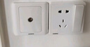 西门子（SIEMENS）开关插座 电视插座 86型暗装面板 远景雅白色5TG01111CC1 实拍图