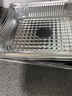 炊大皇 烧烤锡纸盘3L10个 烤鱼烤肉一次性锡纸盒铝箔盒烘焙烤箱露营野餐 实拍图